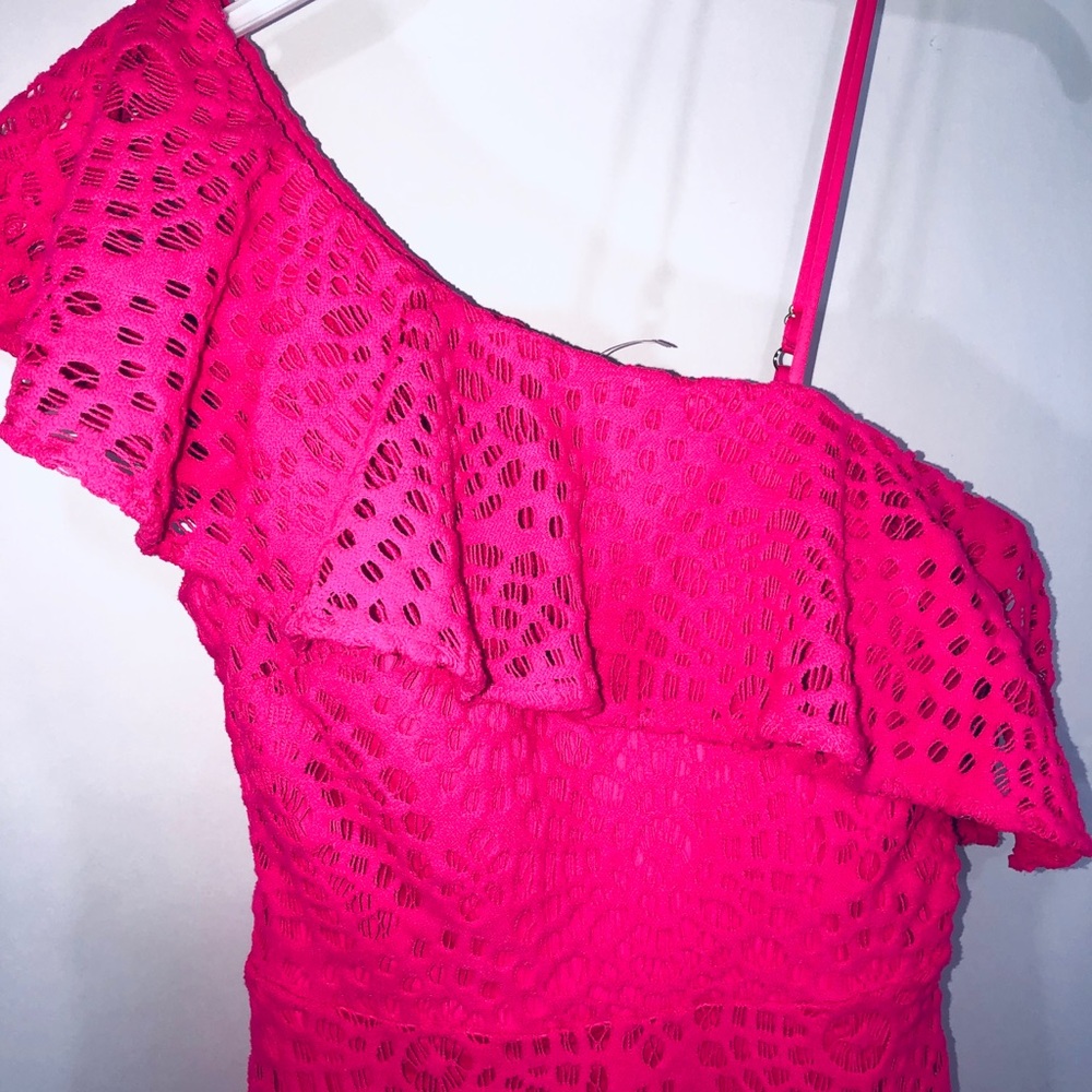 NWOT Lilly Pulitzer Crochet Lined Dress Size 00 - Picture 4 of 8